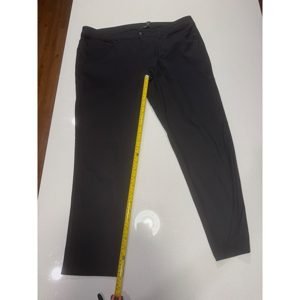 Lululemon Pants Lot Mens 36 Black Gray Blue Excellent Stretch 3 Pair - Picture 13 of 14